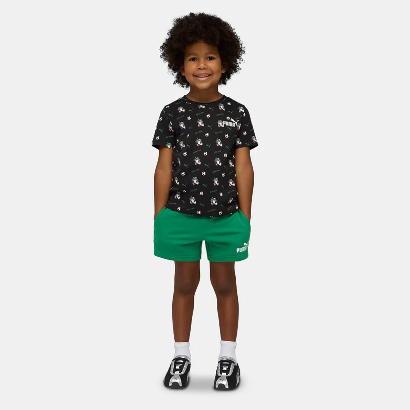 بوما Kids' Super PUMA T-Shirt And Shorts Set